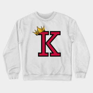 letter K logo Crewneck Sweatshirt